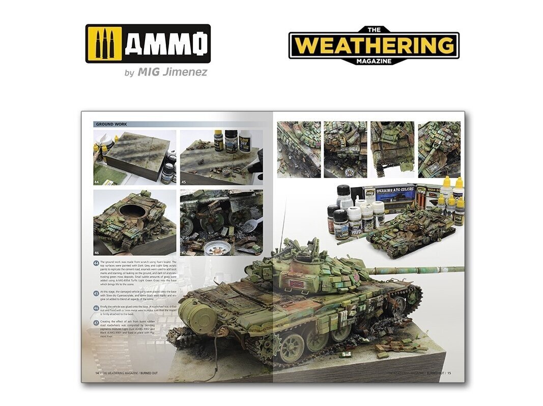 AMMO MIG - The Weathering Magazine Issue 33: BURNED OUT (English), 4532 цена и информация | Grāmatas pusaudžiem un jauniešiem | 220.lv