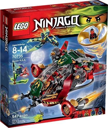 70735 LEGO® NINJAGO Ronin R.E.X. cena un informācija | Konstruktori | 220.lv