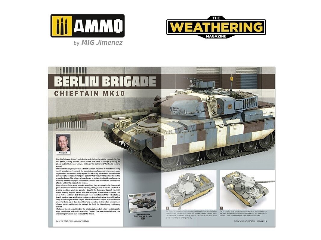 AMMO MIG - The Weathering Magazine Issue 34 – Urban (English), 4533 цена и информация | Izglītojošas grāmatas | 220.lv