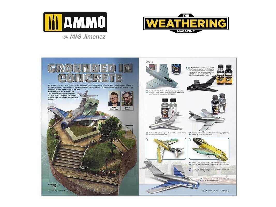 AMMO MIG - The Weathering Magazine Issue 34 – Urban (English), 4533 цена и информация | Izglītojošas grāmatas | 220.lv