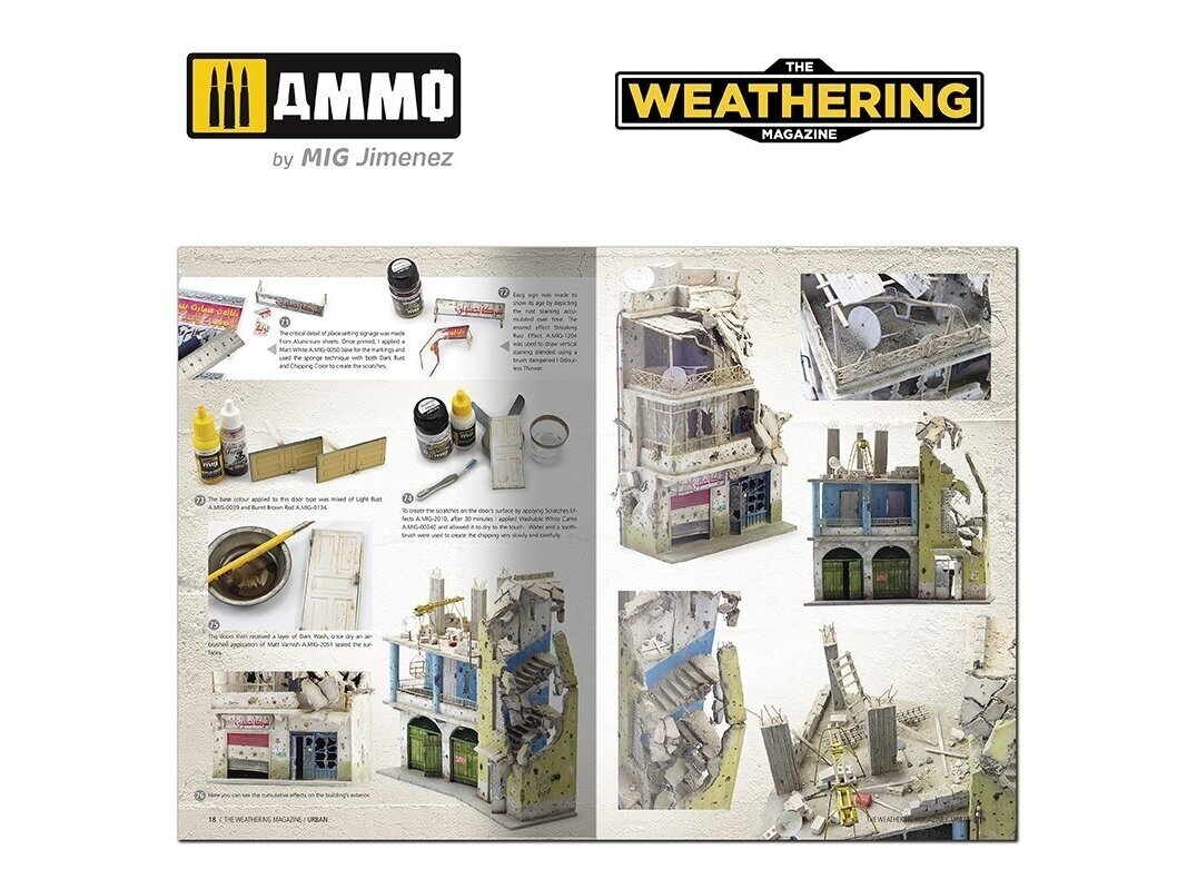 AMMO MIG - The Weathering Magazine Issue 34 – Urban (English), 4533 цена и информация | Izglītojošas grāmatas | 220.lv