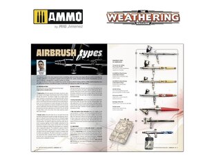 AMMO MIG - The Weathering Magazine 36 - Airbrush 1.0 (English), 4535 cena un informācija | Līmējamie modeļi | 220.lv