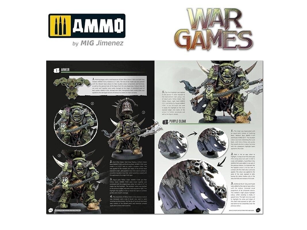 AMMO MIG - How to Paint Miniatures for Wargames (English), 6285 цена и информация | Grāmatas pusaudžiem un jauniešiem | 220.lv