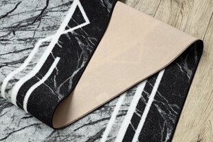 Rugsx ковровая дорожка, серый мрамор, 80 см цена и информация | Ковры | 220.lv