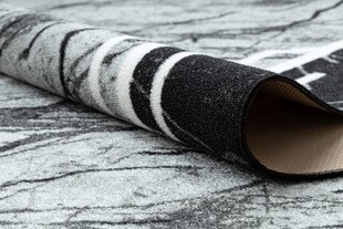 Rugsx ковровая дорожка, серый мрамор, 80 см цена и информация | Ковры | 220.lv