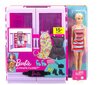 Skapis Barbie ar aksesuāriem, HJL66 цена и информация | Rotaļlietas meitenēm | 220.lv