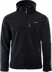 Куртка софтшелл мужская Hi-Tec Caen, цвет черный цена и информация | Мужские куртки | 220.lv