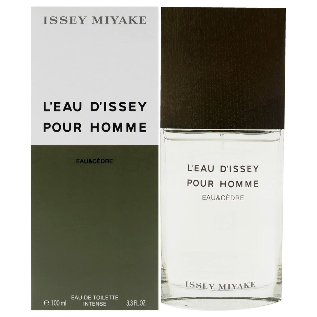Tualetes ūdens Issey Miyake L'eau d'Issey pour Homme Eau & Cèdre EDT, 100 ml цена и информация | Vīriešu smaržas | 220.lv