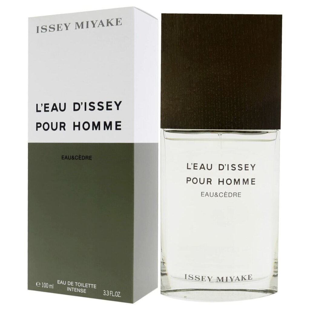 Tualetes ūdens Issey Miyake L'eau d'Issey pour Homme Eau & Cèdre EDT, 100 ml цена и информация | Vīriešu smaržas | 220.lv