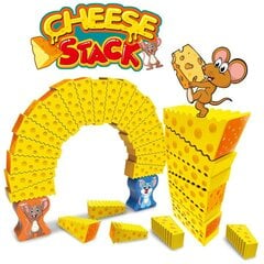 Galda spēle Siera kaudze Cheese stack cena un informācija | Galda spēles | 220.lv