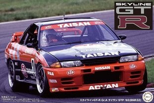 Līmējamais modelis Fujimi Axes No.4 Skyline GT-R STP Taisan `92 Gr.A (BNR32) 1/12 141947 cena un informācija | Līmējamie modeļi | 220.lv