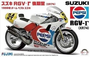 Līmējamais modelis Fujimi Bike-No13 Suzuki RGV-γ 1988 Champion 1/12 141435 cena un informācija | Līmējamie modeļi | 220.lv