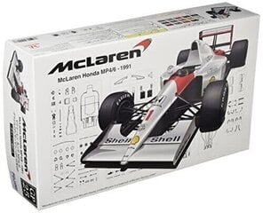 Līmējamais modelis Fujimi GP-10 McLaren Honda MP4/6 1991 1/20 90443 cena un informācija | Līmējamie modeļi | 220.lv