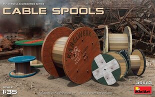 Miniart - Cable Spools, 1/35, 35583 цена и информация | Склеиваемые модели | 220.lv