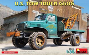 Miniart - U.S. Tow Truck Chevrolet G506, 1/35, 38061 цена и информация | Склеиваемые модели | 220.lv