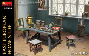 Miniart - East European Home Stuff Buildings & Accessories Series, 1/35, 35584 цена и информация | Склеиваемые модели | 220.lv