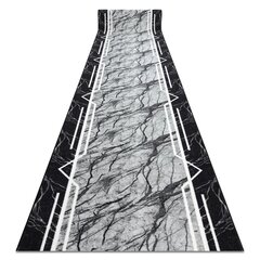 Rugsx ковровая дорожка, мрамор серого цвета, 57 см цена и информация | Ковры | 220.lv