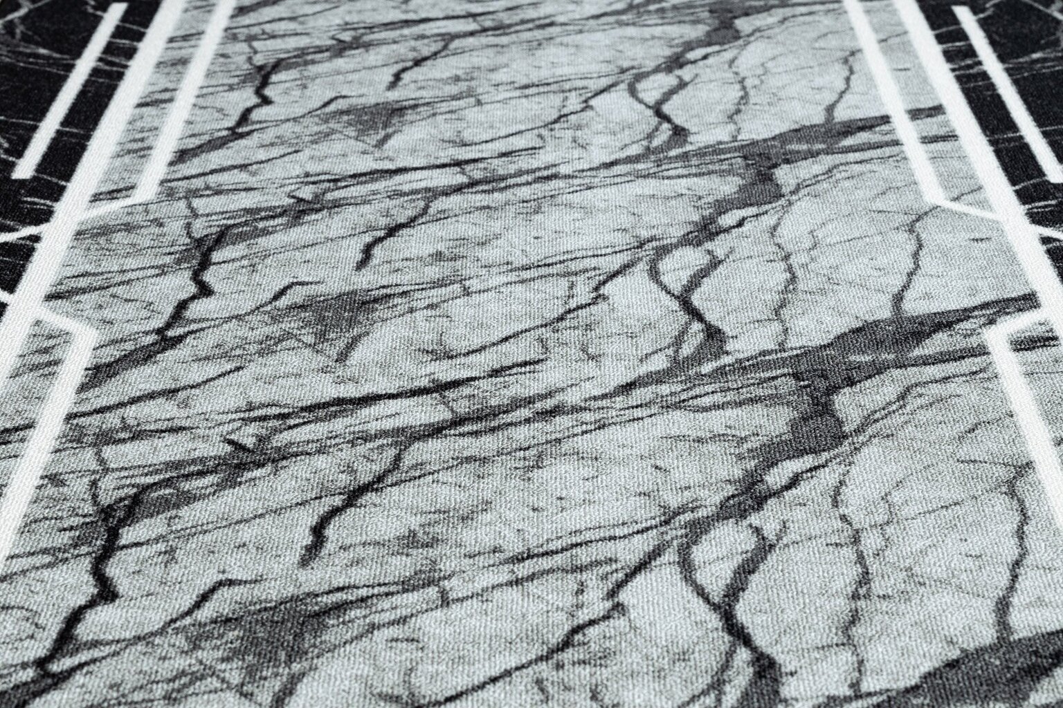 Paklājs, 90 cm, marmors / akmens pelēks цена и информация | Paklāji | 220.lv