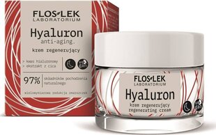 Nakts krēms Floslek Hyaluron, 50 ml цена и информация | Наносите на чистую кожу лица. Подержите около 10-15 минут и смойте водой. | 220.lv