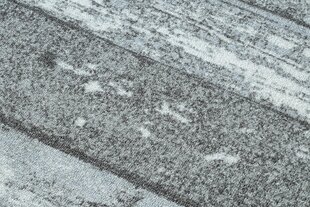 Ковровая дорожка Deski, узор линии, серый цвет, 120x740 см цена и информация | Ковры | 220.lv