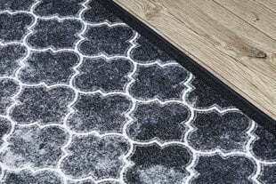 Rugsx ковровая дорожка Clover, серая, 67 см цена и информация | Ковры | 220.lv