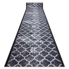 Rugsx ковровая дорожка Clover, серая, 80 см цена и информация | Ковры | 220.lv