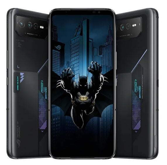 Asus ROG Phone 6 BATMAN Edition Night 12/256GB 90AI00D6-M00110 cena un informācija | Mobilie telefoni | 220.lv