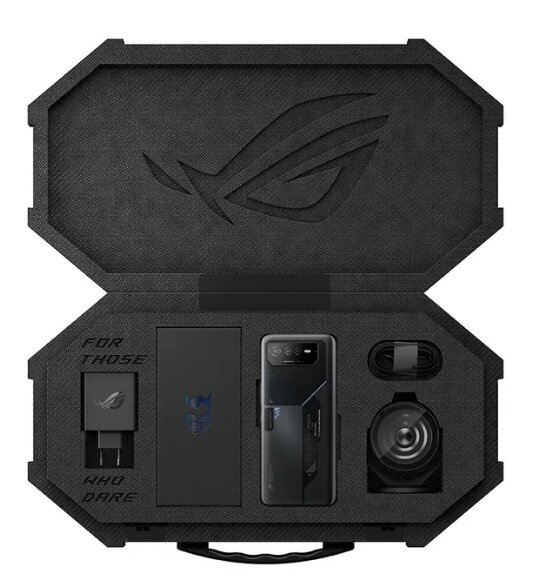 Asus ROG Phone 6 Batman Edition 5G Dual SIM 12/256GB Night Black (90AI00D6-M00110) cena un informācija | Mobilie telefoni | 220.lv