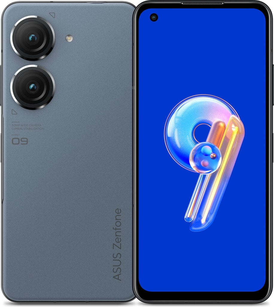 Asus Zenfone 9 5G Dual SIM 8/128GB Starry Blue (90AI00C4-M000S0) cena un informācija | Mobilie telefoni | 220.lv