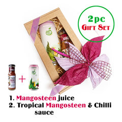 Подарочный набор - Сок мангостина (30%) + Мангостин & чили соус цена и информация | Соусы | 220.lv