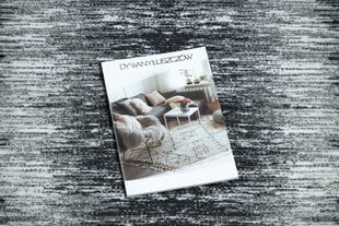 Rugsx ковровая дорожка Toltec, серая, 67 см цена и информация | Ковры | 220.lv