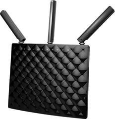 Маршрутизатор Tenda AC15 wireless router Gigabit Ethernet Dual-band (2.4 GHz / 5 GHz) 4G, черный цена и информация | Маршрутизаторы (роутеры) | 220.lv