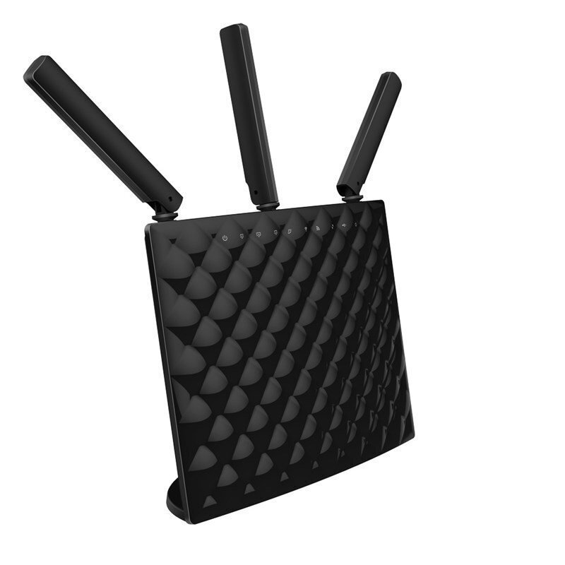 Tenda AC15 wireless router Gigabit Ethernet Dual-band (2.4 GHz / 5 GHz) 4G Black cena un informācija | Rūteri (maršrutētāji) | 220.lv