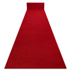 Paklājs - celiņš KARMEL Gluds karmin / sarkans 70 cm cena un informācija | Paklāji | 220.lv