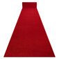 Paklājs - celiņš KARMEL Gluds karmin / sarkans 120 cm цена и информация | Paklāji | 220.lv