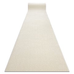 Paklājs - celiņš KARMEL Gluds, vienkrāsains balta 60 cm цена и информация | Ковры | 220.lv