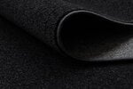 Rugsx ковровая дорожка Karmel, чёрная, 60 см