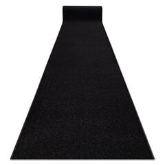 Rugsx ковровая дорожка Karmel, чёрная, 100 см цена и информация | Коврики | 220.lv