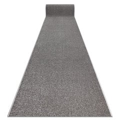 Rugsx ковровая дорожка Karmel, серая, 80 см цена и информация | Ковры | 220.lv