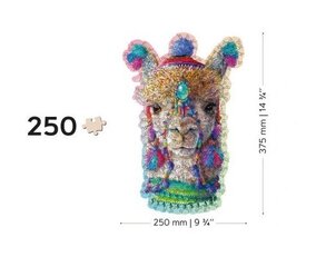 Koka puzle Alpaka, 250 d. cena un informācija | Puzles, 3D puzles | 220.lv