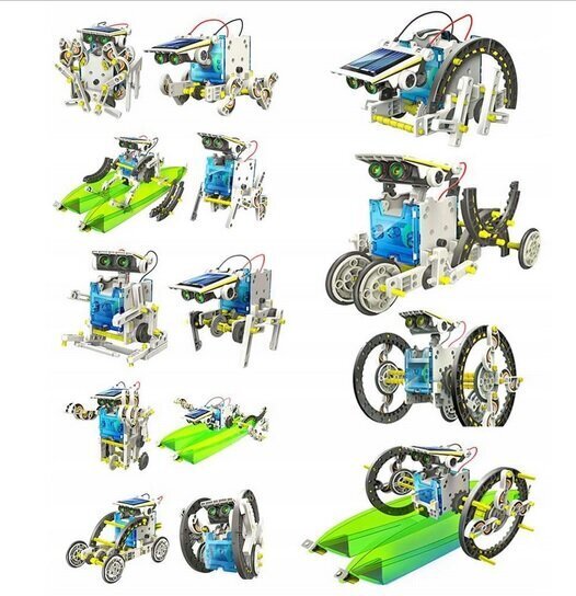 Robota konstruktors Solar 13in1 цена и информация | Rotaļlietas zēniem | 220.lv