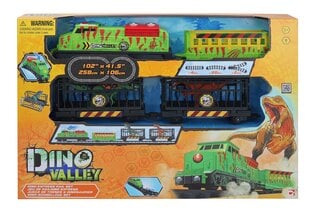 Скоростная железная дорога с динозаврами Chap Mei Dino Valley, 542119 цена и информация | Конструктор автомобилей игрушки для мальчиков | 220.lv