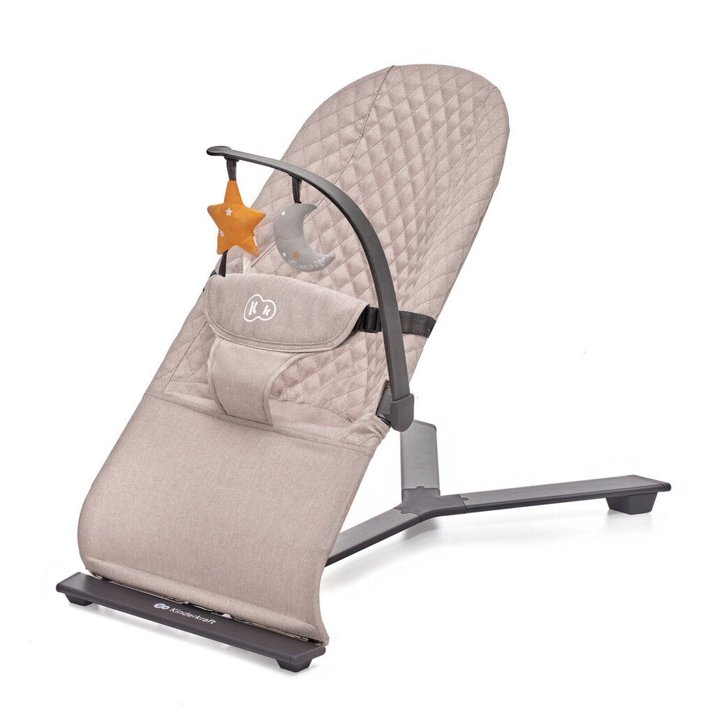 Šūpuļkrēsls Kinderkraft Mimi, Beige cena un informācija | Bērnu šūpuļkrēsliņi | 220.lv