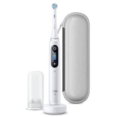 Oral-B iO Series 8 White Alabaster cena un informācija | Elektriskās zobu birstes | 220.lv