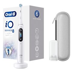 Oral-B iO Series 8 White Alabaster cena un informācija | Elektriskās zobu birstes | 220.lv