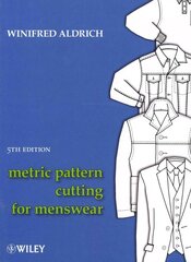 Metric Pattern Cutting for Menswear: Including Unisex Clothes and Computer Aided Design 5th Edition cena un informācija | Mākslas grāmatas | 220.lv