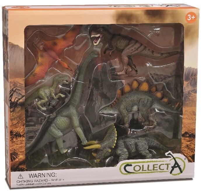 Dinozauru komplekts Prehistoric Life Collecta, 89494 цена и информация | Rotaļlietas zēniem | 220.lv