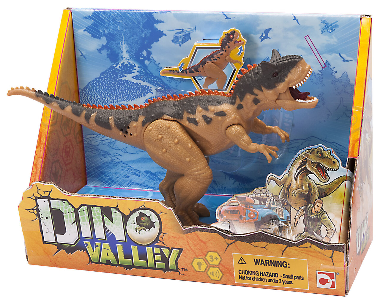 Dinozaurs ar gaismām un skaņām Chap Mei Dino Valley, 542083/542141 cena un informācija | Rotaļlietas zēniem | 220.lv