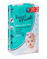 Подгузники Rascal and Friends размер 2 (4-8кг), 42 шт. цена и информация | Подгузники | 220.lv