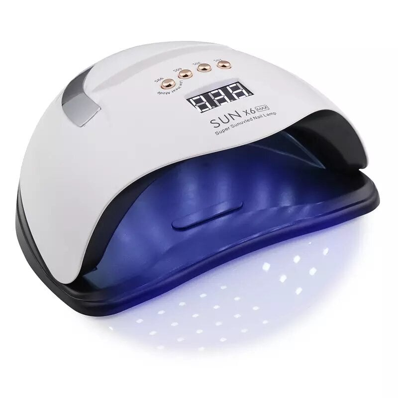 UV gēla nagu lampa LIVMAN X6 MAX 280W, 66 LED cena un informācija | Pedikīra, manikīra piederumi | 220.lv